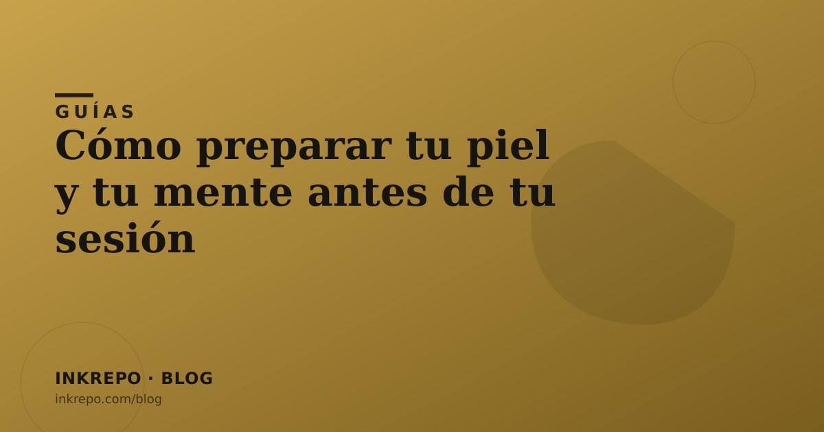 Cómo preparar tu piel y tu mente antes de tu sesión