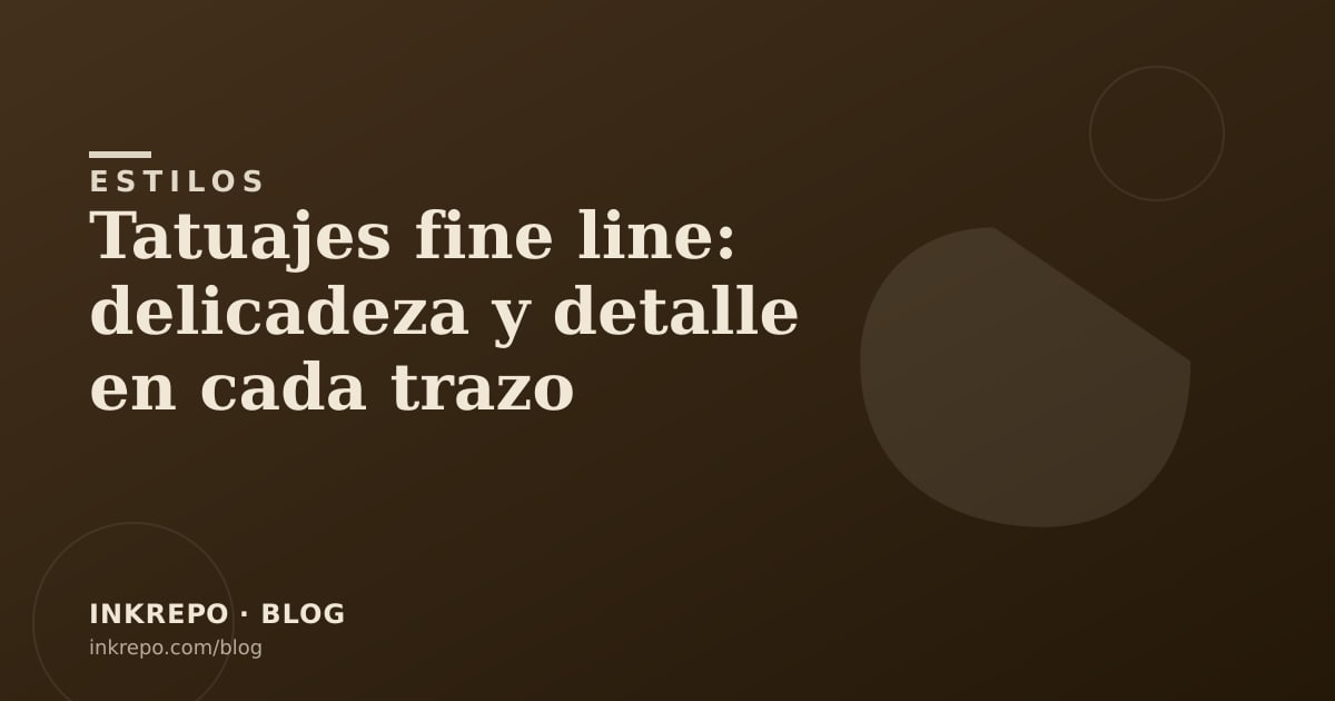 Tatuajes fine line: delicadeza y detalle en cada trazo
