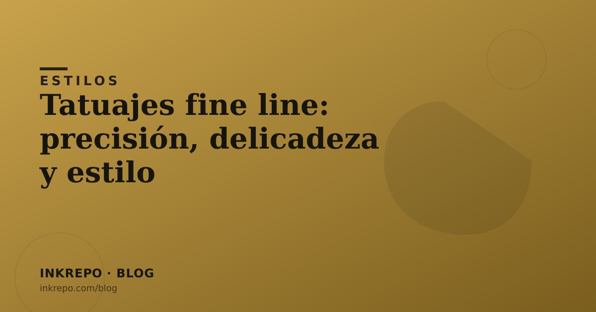 Tatuajes fine line: precisión, delicadeza y estilo