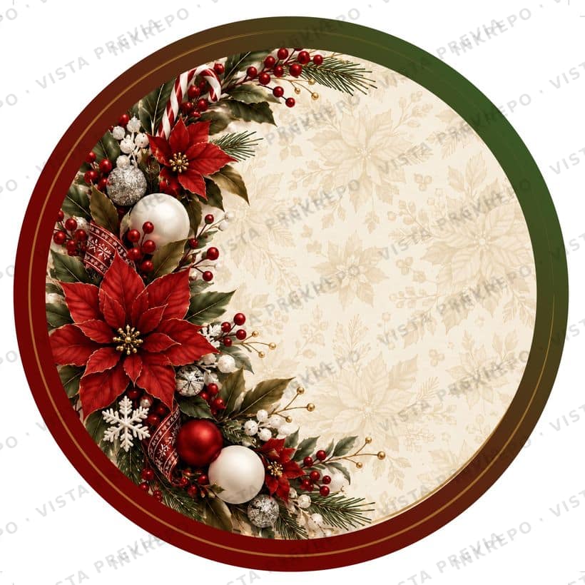 Arte de Individuales navidad