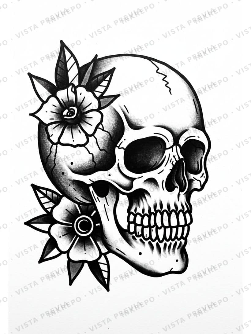 Calavera Clásica II