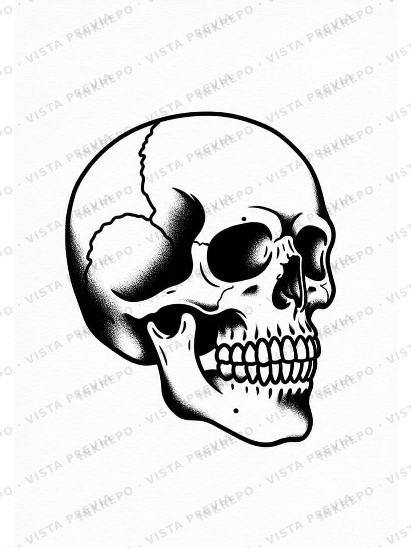 Calavera Clásica II