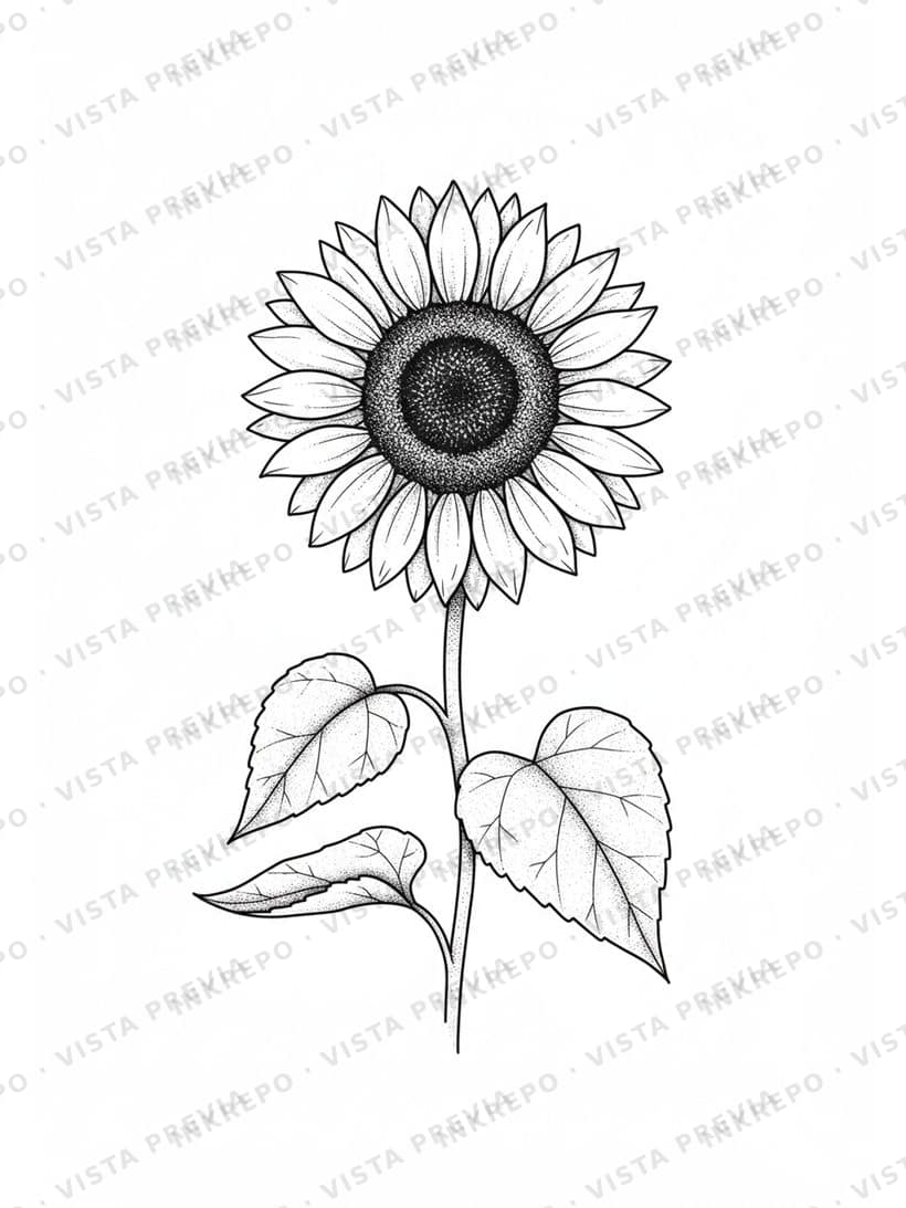 Girasol Sombreado