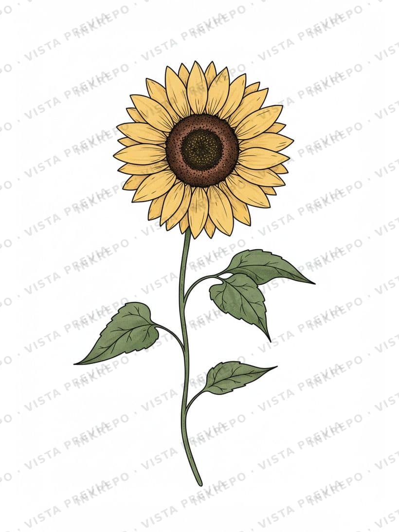 Girasol de Tinta