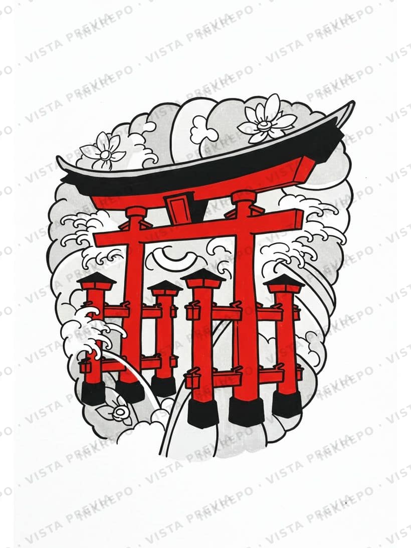 Torii Rojo Clásico