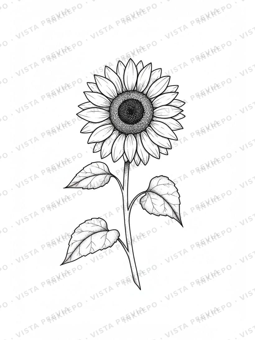 Girasol Negro