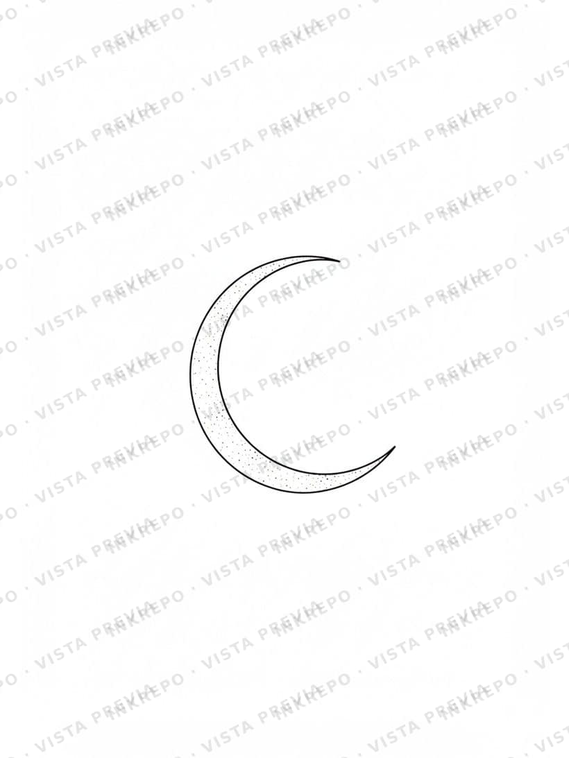 Luna Creciente Sombreado