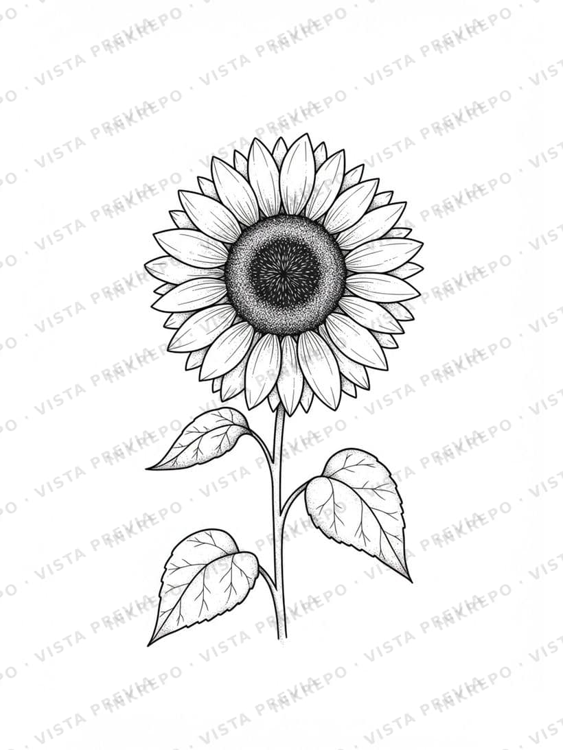 Girasol Negro