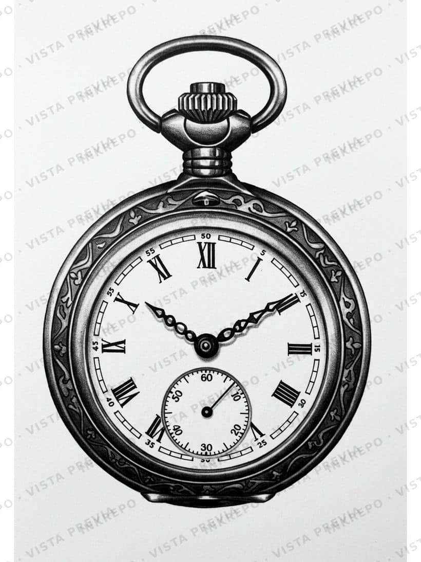 Reloj Detenido Sombreado