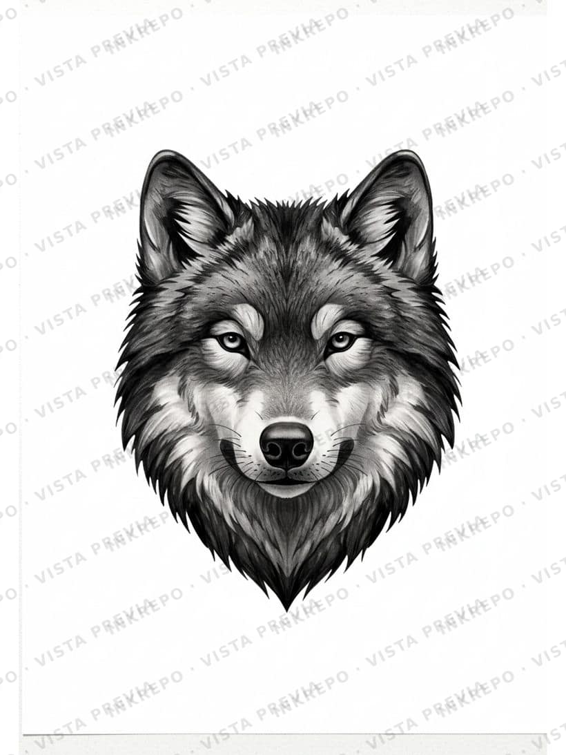 Lobo Solitario Sombreado